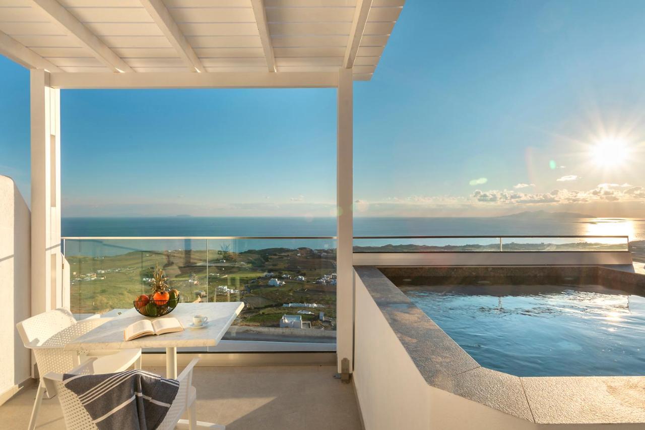 La Estrella 4 Suites With Sea View & 4 Prive Hot Tub Vourvoulos Exterior photo